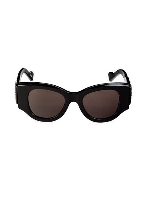 balenciaga 50mm oval sunglasses